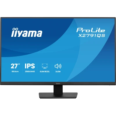 iiyama X2791QS-B1 2560 x 1440 IPS чорний