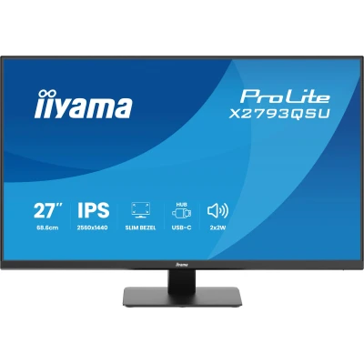 iiyama X2793QSU-B1 2560 x 1440 IPS чорний