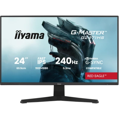 iiyama G2471HS-B1 1920 x 1080 IPS чорний