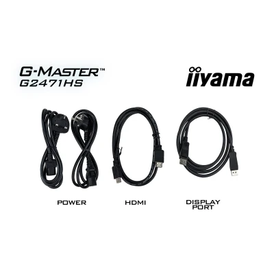 Монітор iiyama G2471HS-B1 1920 x 1080 IPS чорний (G2471HS-B1-B) — фото 10