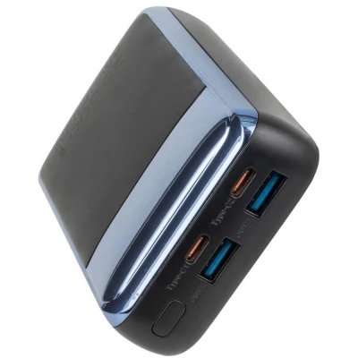 Портативна батарея RivaCase 20000mA, 45W, QC/PD, LCD, black (RIVAPOWER VA1075 (Black)) [RIVAPOWERVA1075(Black)-B] — фото 6