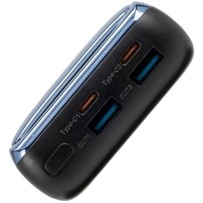 Портативна батарея RivaCase 20000mA, 45W, QC/PD, LCD, black (RIVAPOWER VA1075 (Black)) [RIVAPOWERVA1075(Black)-B] — фото 7