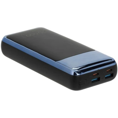 Портативна батарея RivaCase 20000mA, 45W, QC/PD, LCD, black (RIVAPOWER VA1075 (Black)) [RIVAPOWERVA1075(Black)-B] — фото 8