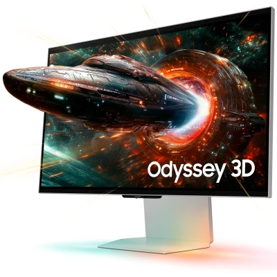 Монітор Samsung LS27FG900XIXCI 3840 x 2160 IPS сріблястий (LS27FG900XIXCI-B) — фото 3