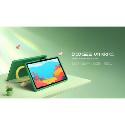 Планшет Doogee U11 Kids 11" 4/128GB Wi-Fi Green (6942654909862) [6942654909862-B] — фото 7