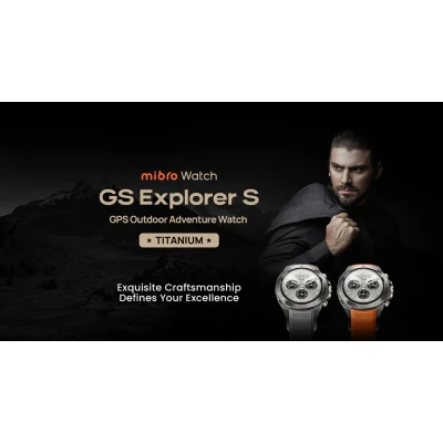 Смарт-годинник Mibro GS Explorer S 48mm Titan-Silicone XPAW023TS [XPAW023TS-B] — фото 2