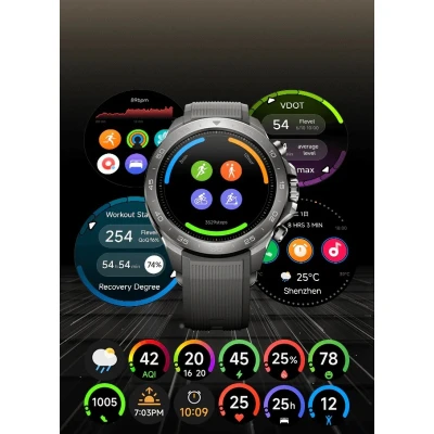 Смарт-годинник Mibro GS Explorer S 48mm Titan-Silicone XPAW023TS [XPAW023TS-B] — фото 16