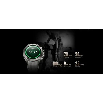 Смарт-годинник Mibro GS Explorer S 48mm Titan-Silicone XPAW023TS [XPAW023TS-B] — фото 10