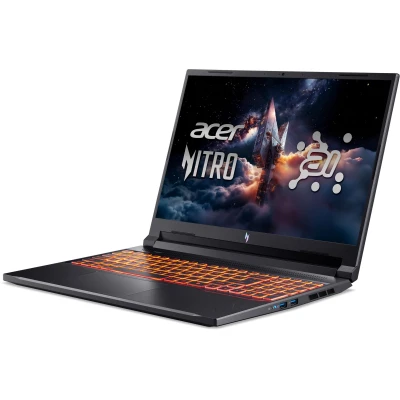 Ноутбук Acer Nitro V 16 ANV16-42 1920x1200 (WUXGA) AMD Ryzen 5 240 RAM 16 / SSD чорний (NH.U1JEU.006-B) — фото 3