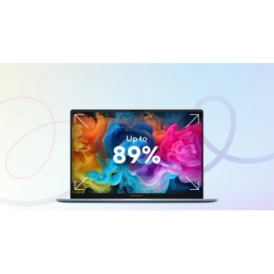 Ноутбук ASUS Vivobook S16 S5608QA-MB193W 1920x1200 (WUXGA) Qualcomm Snapdragon X X1 26101 (2.97 ГГц RAM 16 / SSD блакитний (90NB19C3-M00D60-B) — фото 6