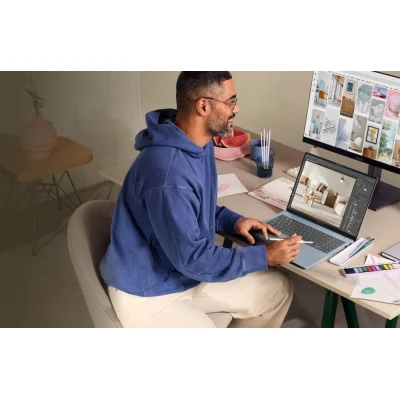 Ноутбук ASUS Vivobook S16 S5608QA-MB193W 1920x1200 (WUXGA) Qualcomm Snapdragon X X1 26101 (2.97 ГГц RAM 16 / SSD блакитний (90NB19C3-M00D60-B) — фото 7