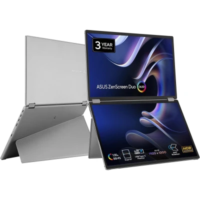 ASUS ZenScreen DUO MQ149CD 1920 x 1200 OLED сірий