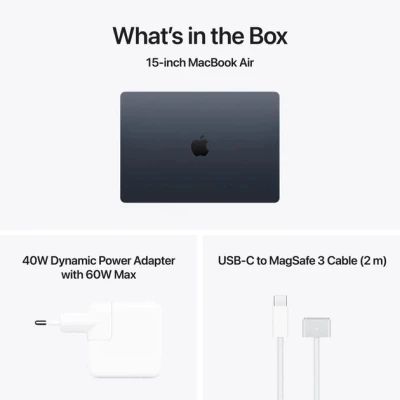 Ноутбук Apple MacBook Air 15 M5 A3448 Silver 2880x1864 (Liquid Retina) Apple M5 (4.61 ГГц) RAM 16 / SSD сріблястий (MDVA4UAA-B) — фото 9