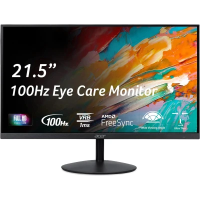 Монітор Acer SA222QEBI 1920 x 1080 IPS чорний (UM.WS2EE.E01-B)