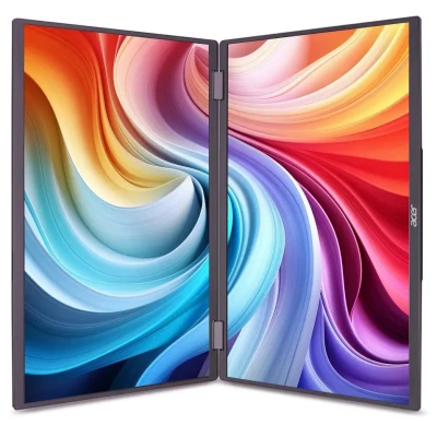 Монітор Acer Dual Portable PD163Qbmiuux 1920 x 1080 IPS чорний (UM.ZP3EE.008-B) — фото 5