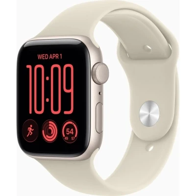 Смарт-годинник Apple Watch SE 3 2026 GPS + Cellular 40mm Starlight Aluminium Case with Sand Sport Band - S/M (MJLC4RK/A) [MJLC4RKA-B]