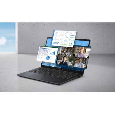 Ноутбук ASUS Expertbook B1 B1503CVA-S79096 1920х1080 (FullHD) Intel Core 7 150U (1.2 - 5.4 ГГц) RAM 16 / SSD сірий (90NX0801-M0AF40-B) — фото 10
