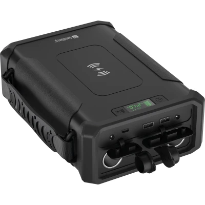 Портативна батарея Sandberg 96000mAh, Survivor, DC/84W, PD/60W, Cigar Lighter 180W, Wireless, LiFePo4