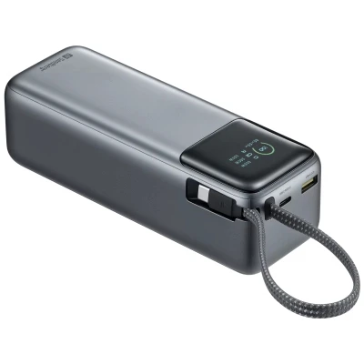 Портативная батарея Sandberg 27000mAh 140W+100W PD/140W, with built-in Type-C cable 140W (421-31) [421-31-B] — фото 4
