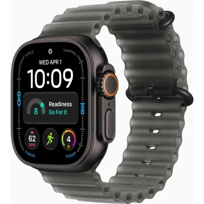 Смарт-годинник Apple Watch Ultra 4 GPS + Cellular 49mm Black Titanium Case with Translucent Black Ocean Band