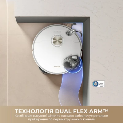 Пилосос Dreame Bot L50s Pro Ultra White (RLL88HE-Wh) [RLL88HE-Wh-B] — фото 7