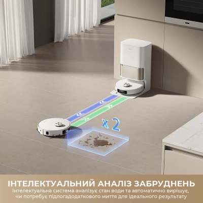 Пилосос Dreame Bot L50s Pro Ultra White (RLL88HE-Wh) [RLL88HE-Wh-B] — фото 10