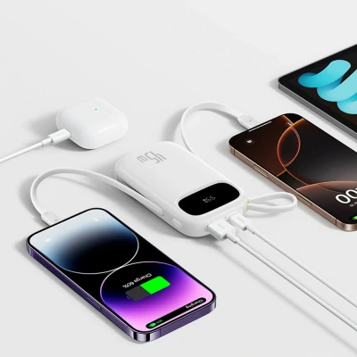 Портативная батарея Baseus 10000mAh EnerFill FC31 Qpow 3 45W PD/3.0 QC/4.0 White (E0028C01) [E0028C01-B] — фото 4