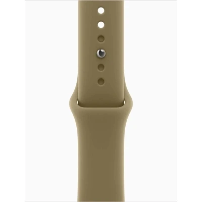 Смарт-часы Apple Watch Series 12 GPS 46mm Dark Bronze Aluminium Case with Olive Sport Band - S/M (MJEQ4RK/A) [MJEQ4RKA-B] — фото 3