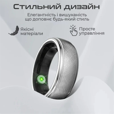 Смарт-кольцо HiFuture Future Ring2 12 Titanium Silver (futurering2-12.titaniumsilver) [futurering2-12.titaniumsilver-B] — фото 6