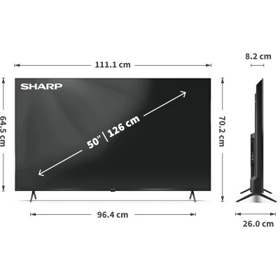 Телевізор Sharp 50HP5265E (4T-C50HP5265EB) [4T-C50HP5265EB-B] — фото 10