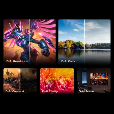 Телевізор Dreame Aura Mini LED 4K TV 55S100 [55S100-B] — фото 4