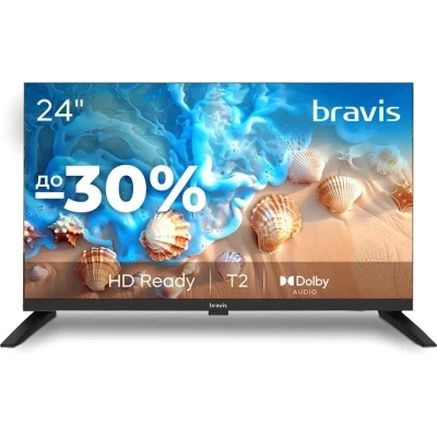 Телевізор Bravis 24K4100H [24K4100H-B]