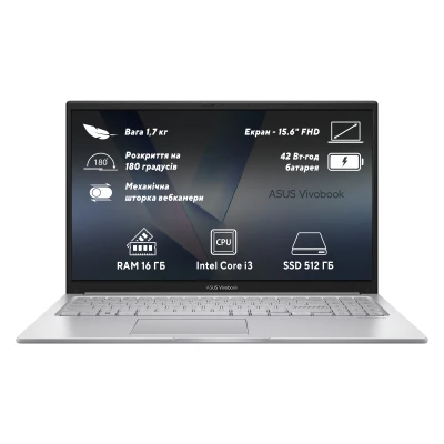 ASUS Vivobook 15 X1504VA-BQ500 1920х1080