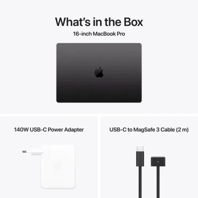 Ноутбук Apple MacBook Pro 16 A3428 M5 Pro Space Black 3456x2234 (Liquid Retina XDR) Apple M5 Pro (4.61 ГГц) RAM 24 / SSD темно-сірий (MGEA4UAA-B) — фото 9