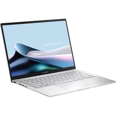 Ноутбук ASUS Zenbook 2880x1800 (Retina) Intel Core Ultra 5 225H (1.3 - 4.9 ГГц) RAM 16 / SSD сріблястий (90NB14W2-M01V90-B) — фото 3