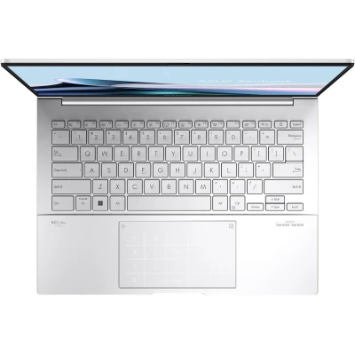 Ноутбук ASUS Zenbook 2880x1800 (Retina) Intel Core Ultra 5 225H (1.3 - 4.9 ГГц) RAM 16 / SSD сріблястий (90NB14W2-M01V90-B) — фото 5