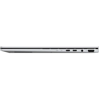 Ноутбук ASUS Zenbook 2880x1800 (Retina) Intel Core Ultra 5 225H (1.3 - 4.9 ГГц) RAM 16 / SSD сріблястий (90NB14W2-M01V90-B) — фото 9
