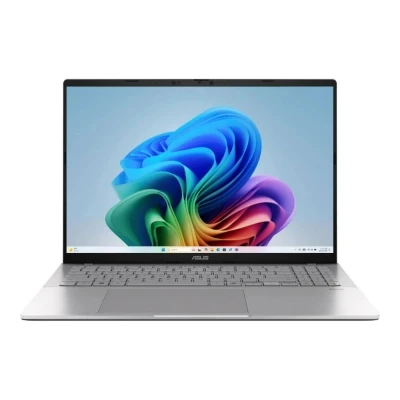 Ноутбук ASUS Vivobook S16 S3607QA-SH043W 1920x1200 (WUXGA) Qualcomm Snapdragon X X1 26 100 (2.98 ГГ RAM 16 / SSD сріблястий (90NB16C1-M002Y0-B)