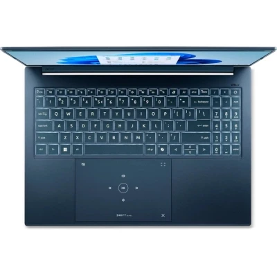 Ноутбук Acer Swift Go 16 AI SFG16-A71-R48W 2048х1280 (WUXGA+) AMD Ryzen AI 5 430 RAM 16 / SSD синій (NX.JX9EU.003-B) — фото 4