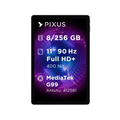 Планшет Pixus Titan 10.95" 8/256GB LTE, metal, graphite — фото 2