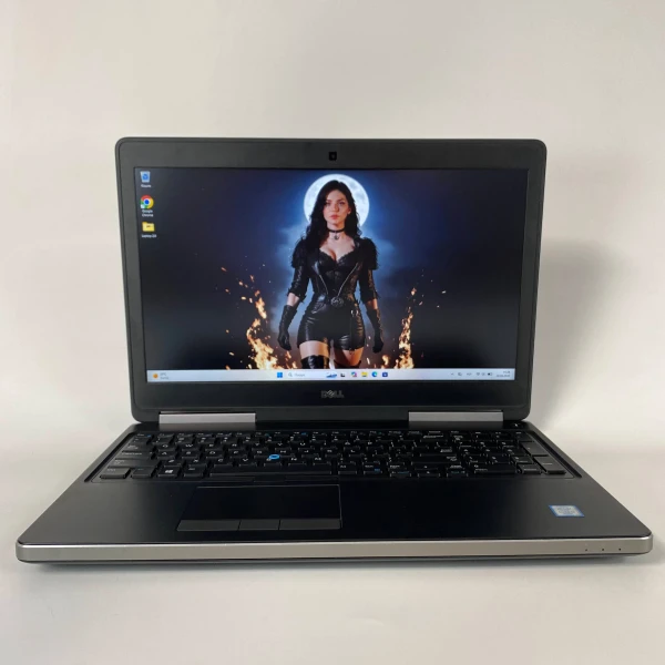 Ноутбук Dell Precision 7520 15.6″ Intel Core i7-6820HQ RAM 16 / 256 SSD Чорний (а-3017-L) Б/У