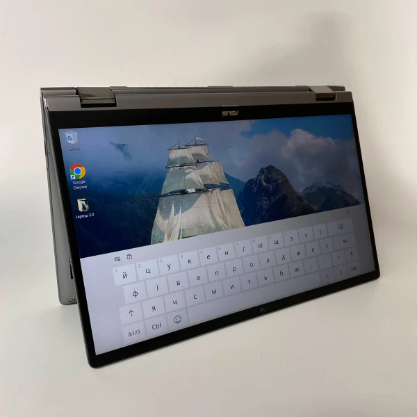 Asus Zenbook 2in1 14″ AMD Ryzen 5 3500U RAM 8 / 256 SSD Сірий — фото 2