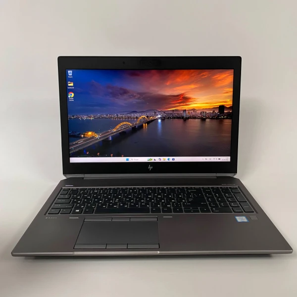 Ноутбук HP zBook 15 G5 15.6″ Intel Core i7-8850H RAM 16 / 240 SSD Сірий (а-2782-L) Б/У