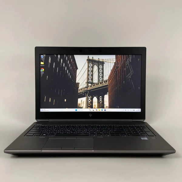 Ноутбук HP zBook 15 G5 15.6″ Intel Core i7-8750H RAM 16 / 256 SSD Сірий (а-2803-L) Б/У