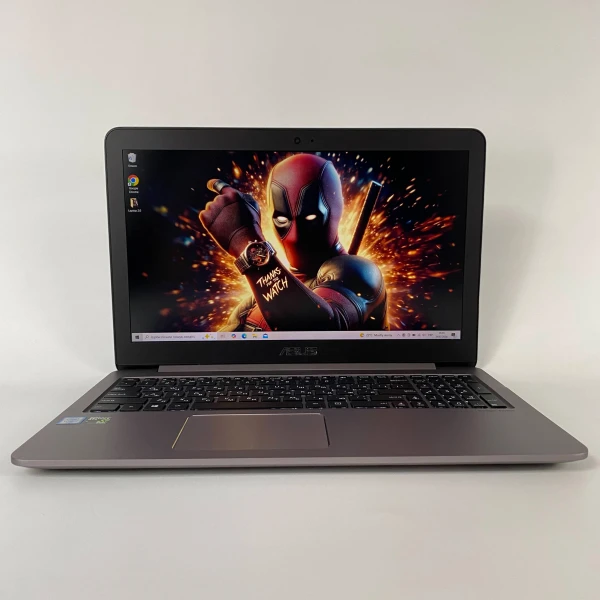 Ноутбук Asus Zenbook 15.6″ Intel Core i7-6500U RAM 16 / 240 SSD Сірий (q-216-L) Б/В