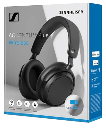 Наушники Sennheiser Accentum Plus Wireless Black [700176-Y] — фото 4