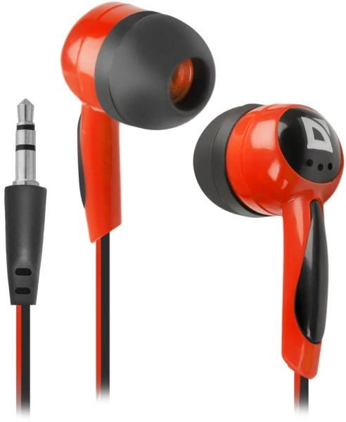 Навушники Defender Basic-604 Black-Red
