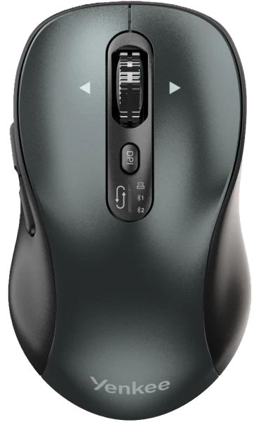 комп'ютерна Yenkee YMS 2010BK Dual mode WL mouse GYRO Black [45025343-Y]