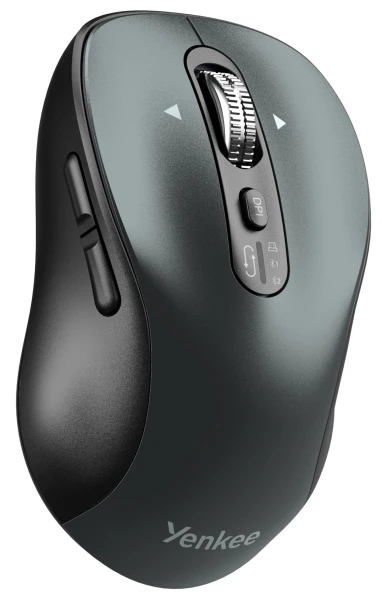 комп'ютерна Yenkee YMS 2010BK Dual mode WL mouse GYRO Black [45025343-Y] — фото 2