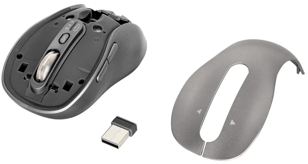 комп'ютерна Yenkee YMS 2010SR Dual mode WL mouse GYRO Graphite [45025341-Y] — фото 4